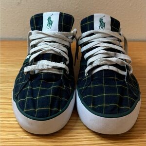 Polo Ralph Laurent Scottish sneakers. Size 10.5